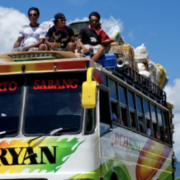 Fyrsti busstúrurin á Palawan